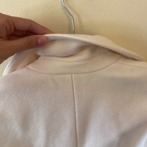 Banana Republic Cream Wool Coat - Picture 11 of 11